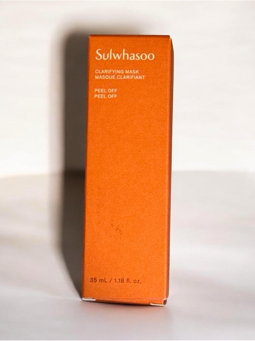 Sulwhasoo Clarifying Peel-Off Mask — Orange Packaging